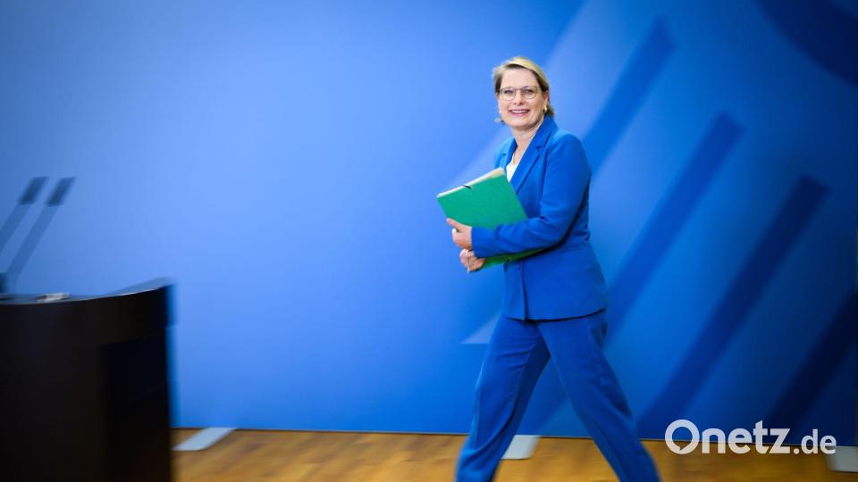 Bundesjustizministerin Stefanie Hubig will punktuelle Änderungen an der Praxis des Versorgungsausgleichs vornehmen. (Archivfoto) Bild: Bernd von Jutrczenka/dpa