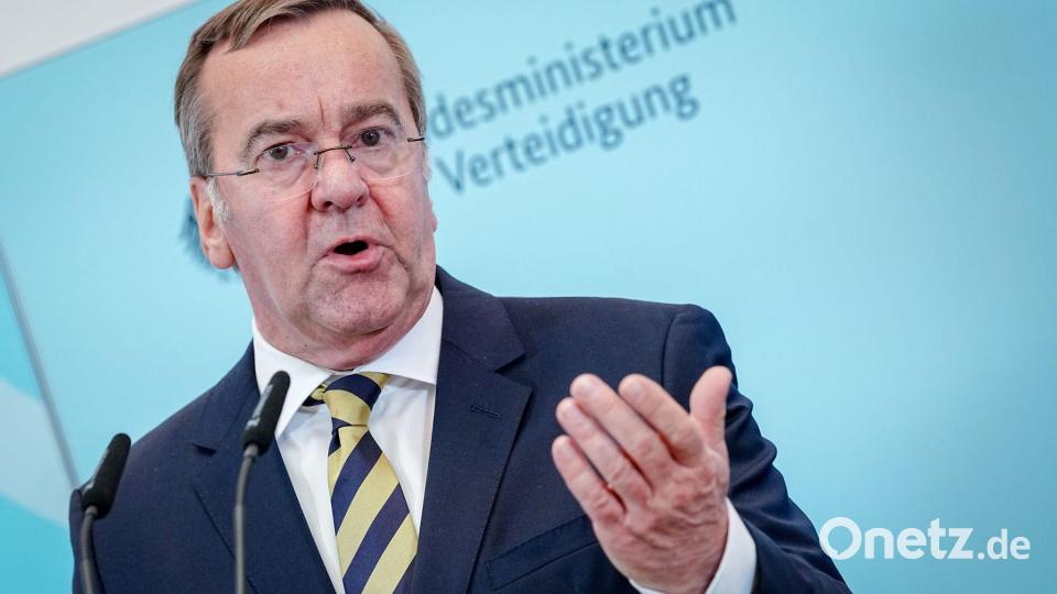 Verteidigungsminister Pistorius stellte in Berlin die erste deutsche Militärstrategie vor. Bild: Kay Nietfeld/dpa