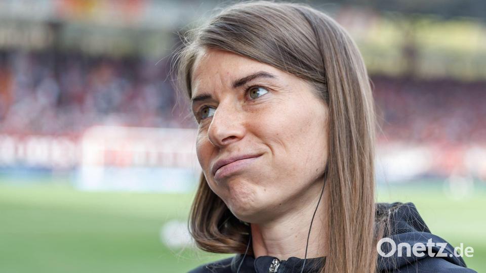 Marie-Louise Eta soll Union Berlin in der Liga halten. (Archivbild) Bild: Andreas Gora/dpa