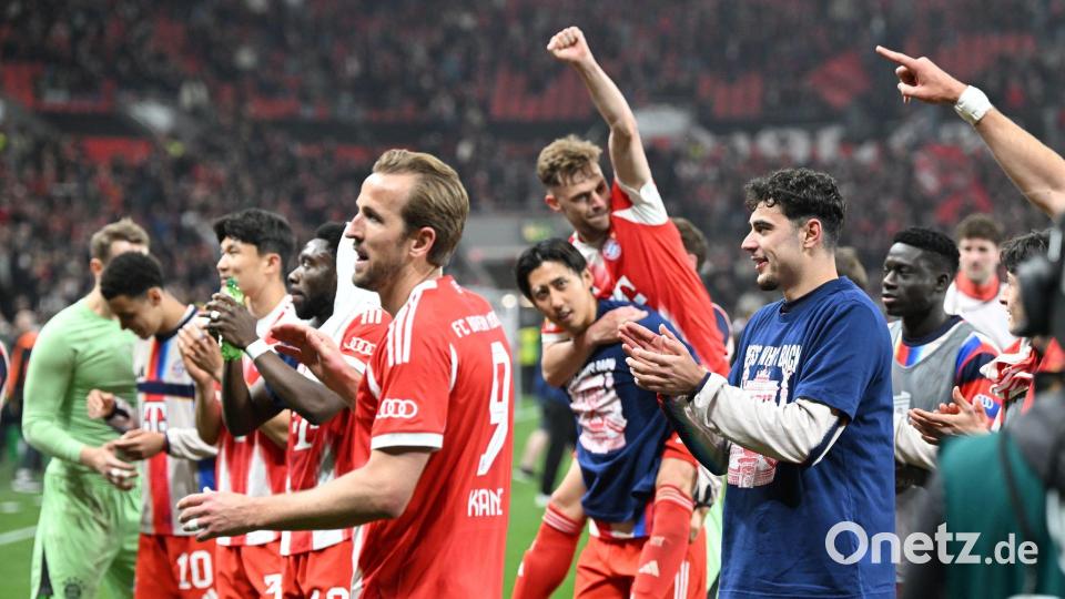 Party als Zwischenschritt: Die Bayern wollen das Triple. Bild: Federico Gambarini/dpa
