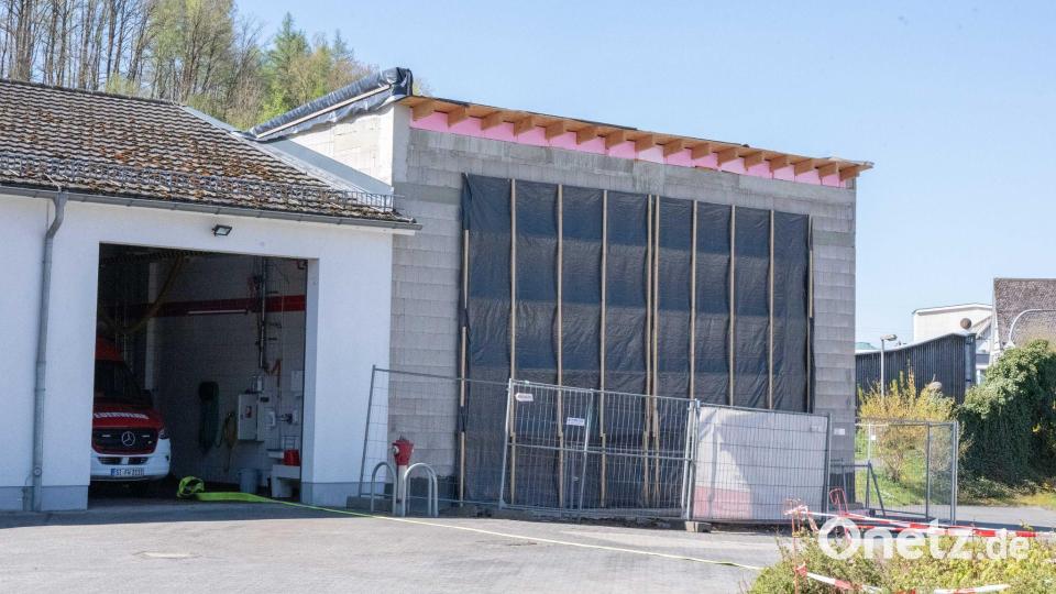 Das Feuerwehrgerätehaus war mit 250.000 Euro Baukosten geplant. Bild: Benjamin Westhoff/dpa