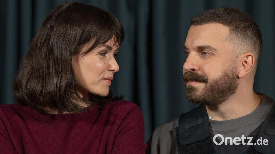 Melika Foroutan und Edin Hasanović spielen das ausgezeichnete Frankfurter „Tatort“-Ermittlerduo. (Archivbild) Bild: Boris Roessler/dpa