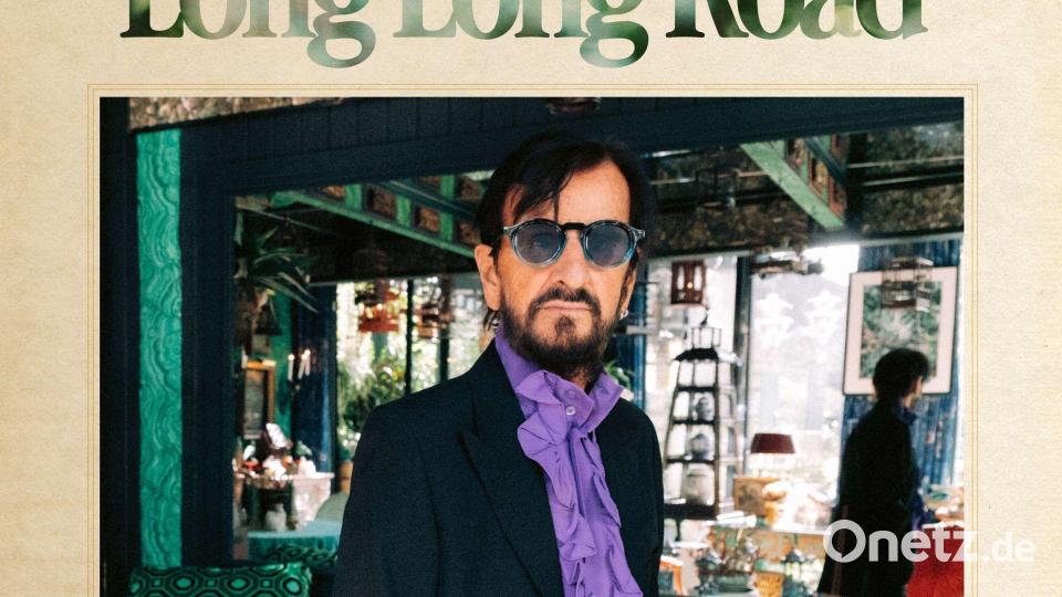 Ex-Beatle Ringo Starr veröffentlicht am 24. April sein neues Country-Album „Long Long Road“. Bild: Scott Ritchie/Universal Music/dpa