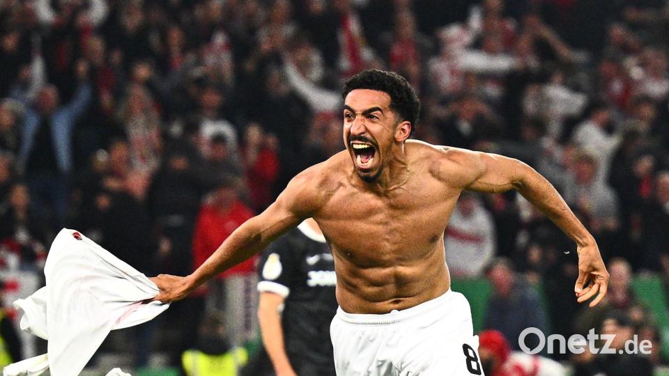 Nach dem 2:1 gab es kein Halten mehr. Bild: Tom Weller/dpa