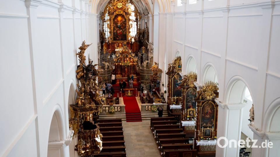 2012 war die Kirche wegen statischer Mängel geschlossen worden. Es folgten viele Jahre der Sanierung. Bild: Daniel Vogl/dpa