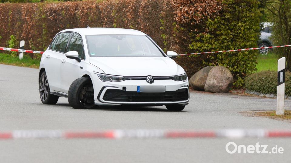 Auch in Rellingen kam es zu einem Polizei-Einsatz. Bild: Bodo Marks/dpa