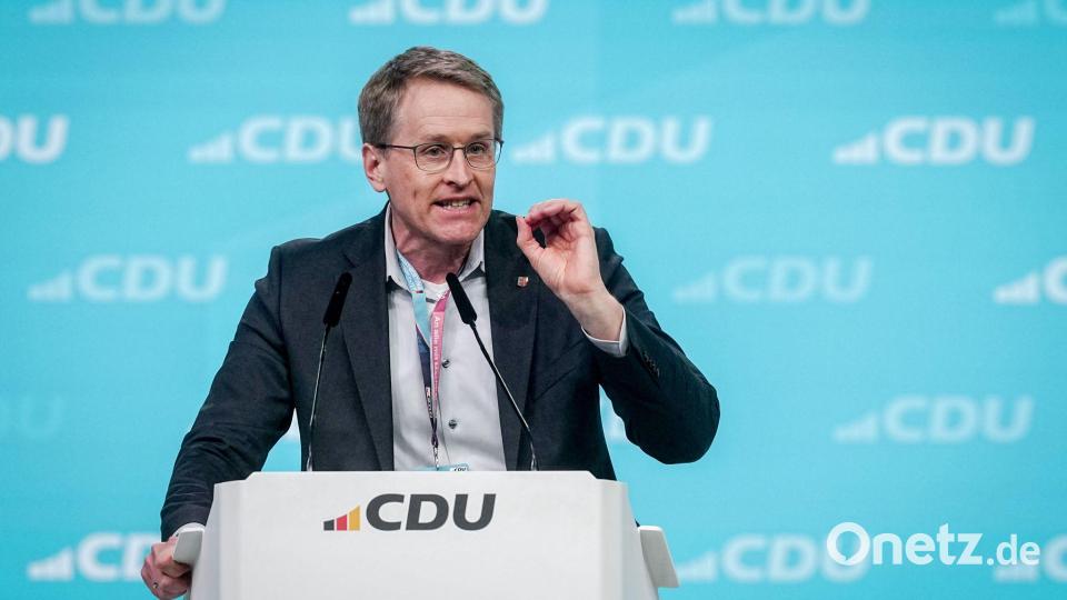 Ministerpräsident Daniel Günther forciert eine Zuckersteuer. (Archivbild) Bild: Kay Nietfeld/dpa