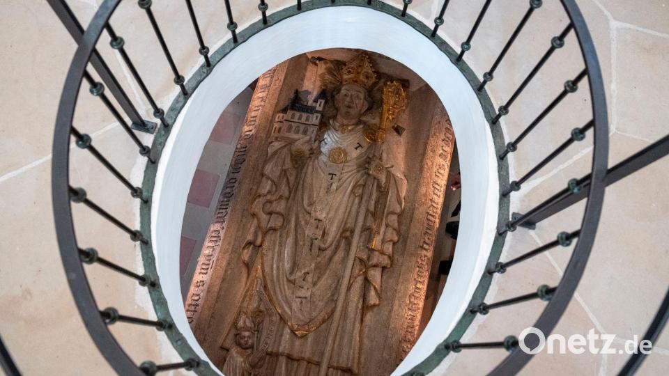 Der heiliggesprochene mittelalterliche Bischof Otto von Bamberg ist in St. Michael begraben. Bild: Daniel Vogl/dpa