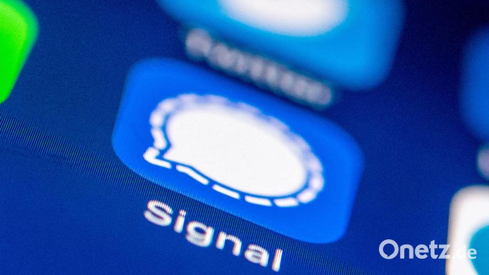 Technisch betrachtet gilt Signal unter Experten als sicherer Kommunikationsweg. (Symbolbild) Bild: Zacharie Scheurer/dpa-tmn/dpa