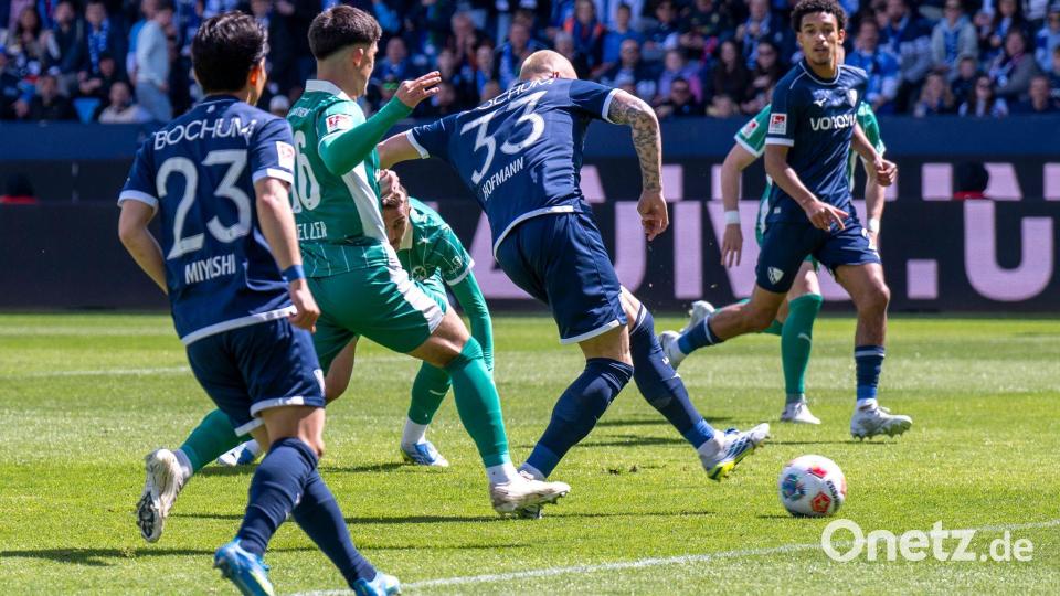 Bochum durfte gegen Fürth schon nach 48 Sekunden jubeln. Bild: David Inderlied/dpa
