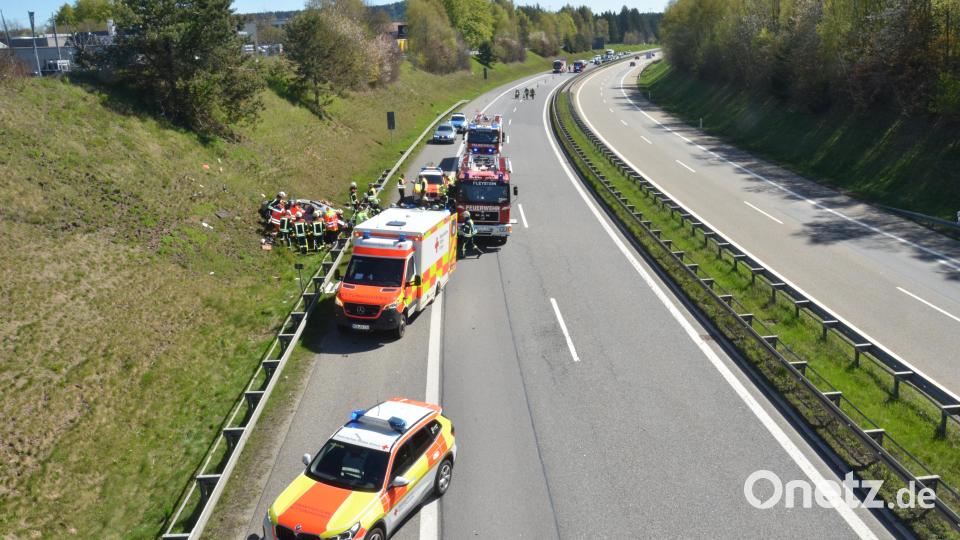 Am Sonntag ereignete sich ein schwerer Unfall auf der A6. Bild: dob