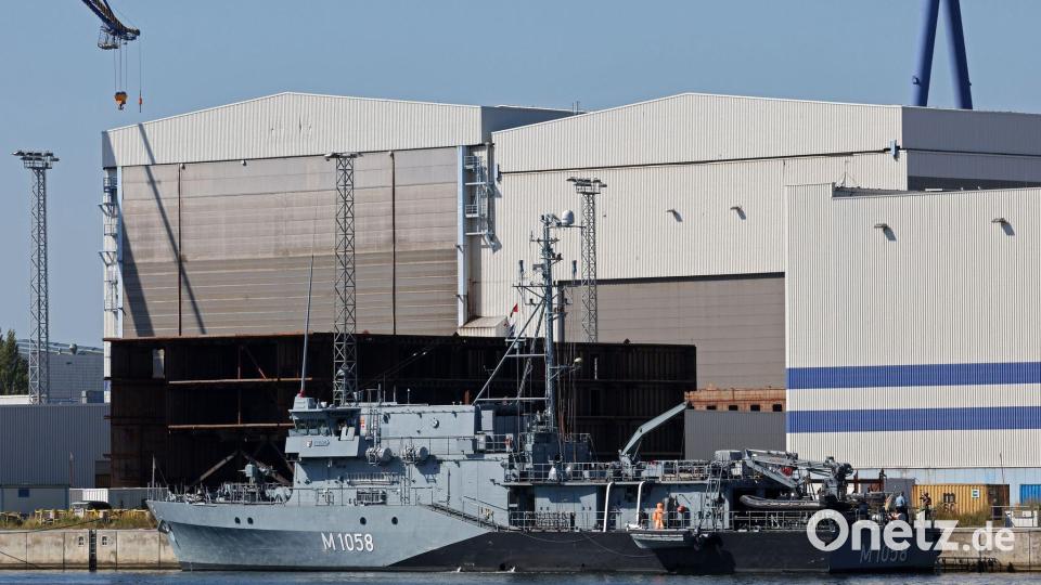 Nach einem Hafenaufenthalt in Kiel soll die „Fulda“ ins Mittelmeer verlegt werden. (Archivfoto) Bild: Bernd Wüstneck/dpa