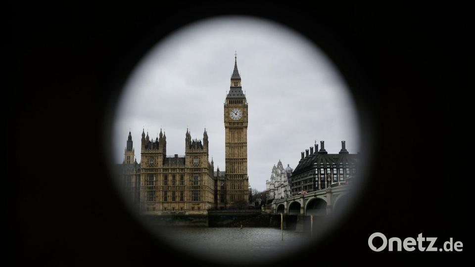 London im Blick: In Berlin geht es um die deutsch-britische Wirtschaftsbeziehung. (Archivbild) Bild: Matt Dunham/AP/dpa