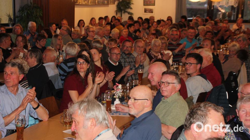 Die Fans der Blasmusik waren begeistert. Bild: Konrad Rosner