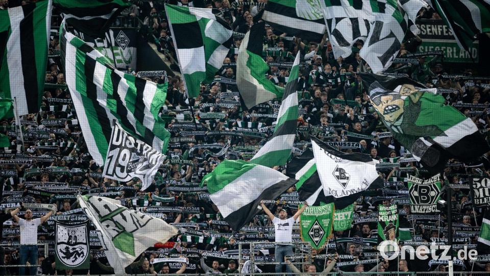 Bei Borussia Mönchengladbach gibt es erneut einen Millionen-Verlust. (Archivbild) Bild: Fabian Strauch/dpa