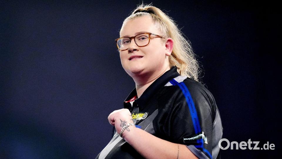 Beeindruckte auch drei Ex-Weltmeister: Beau Greaves. (Archivbild) Bild: John Walton/PA Wire/dpa