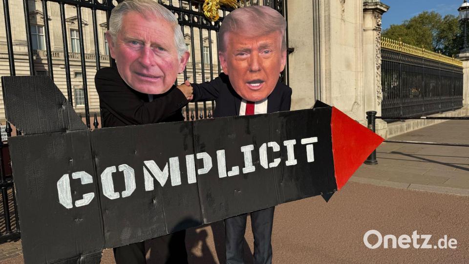 Die Reise wird in Großbritannien auch kritisch gesehen. Bild: Patricia Bartos/dpa