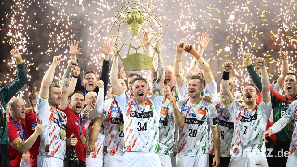 Der SC Magdeburg gewann die Champions League im Vorjahr. (Archivbild) Bild: Marius Becker/dpa