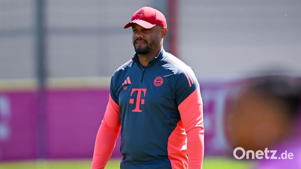Vincent Kompany kann in Paris nicht aktiv sein. Bayerns Cheftrainer ist gesperrt und muss auf der Tribüne zuschauen. Bild: Sven Hoppe/dpa