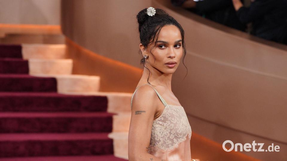 Seit Sommer vergangenen Jahres soll Zoë Kravitz mit dem Sänger Harry Styles liiert sein. (Archivbild) Bild: Jordan Strauss/Invision/AP/dpa