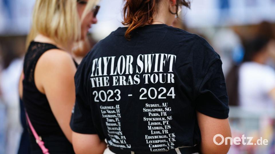 Die abgesagten Taylor-Swift-Konzerte waren Teil der „Eras„-Tour des Weltstars. Bild: Eva Manhart/APA/dpa