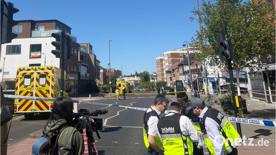 Bei einem Messerangriff wurden zwei Menschen verletzt. Bild: Blaise Coran/PA Wire/dpa