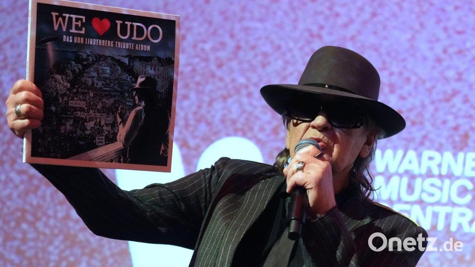 Udo Lindenberg wird im Mai 80 – zum Geburtstag hat er vorzeitig ein Album mit seinen Liedern geschenkt bekommen. Die Klassiker und teils unbekannten Songs wurden dafür komplett neu interpretiert. Bild: Marcus Brandt/dpa