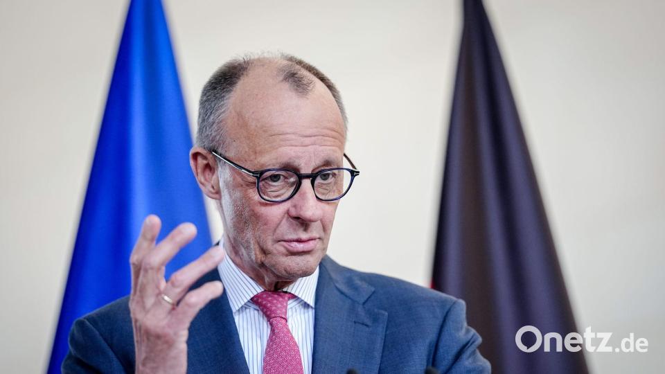 Der Kanzler zeigte sich heute erstmal erleichtert. Bild: Kay Nietfeld/dpa