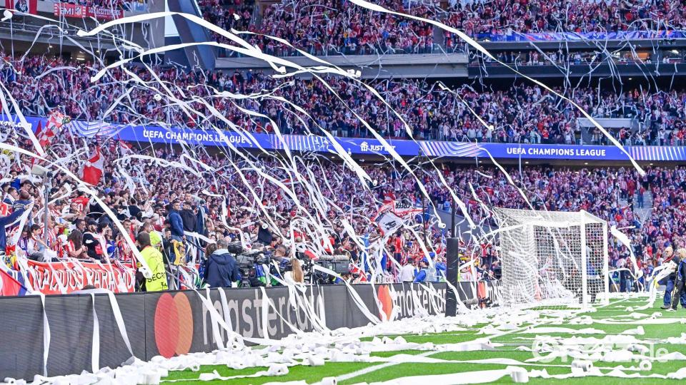 Es herrschte Hochstimmung in Madrid - zumindest vor dem Spiel. Bild: Oscar Manuel Sanchez/Zuma Press/dpa