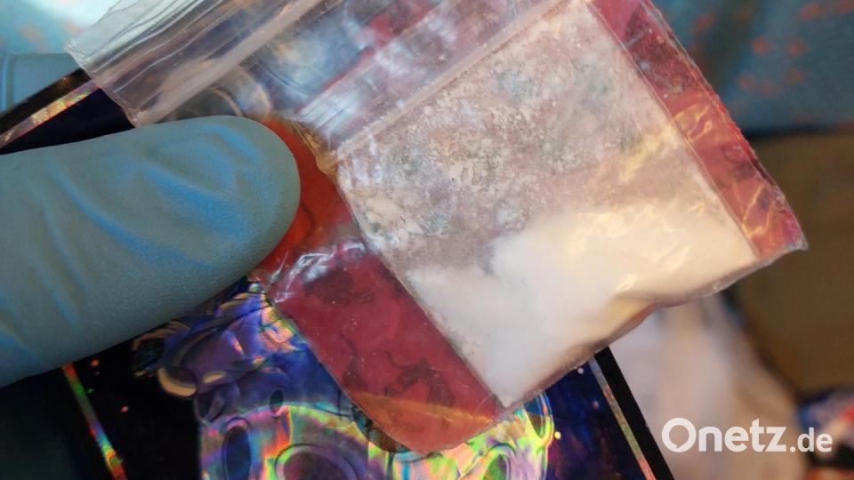 Kokain in Tütchen. Bild: Bundespolizei