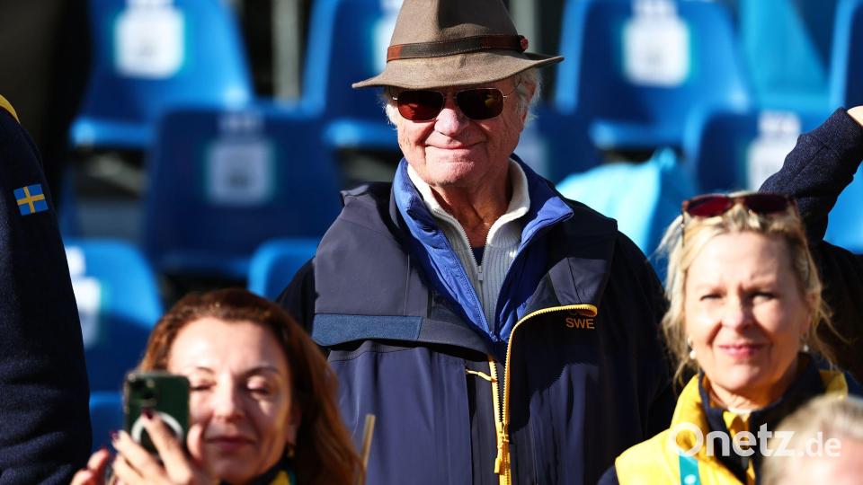Bei den Schweden ist Carl XVI. Gustaf populär. (Archivbild) Bild: Daniel Karmann/dpa