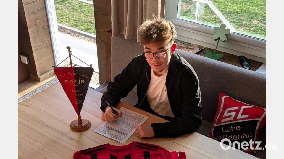 Paul Fenzl wechselt zur kommenden Saison zum SC Luhe-Wildenau. Bild: SC Luhe-Wildenau