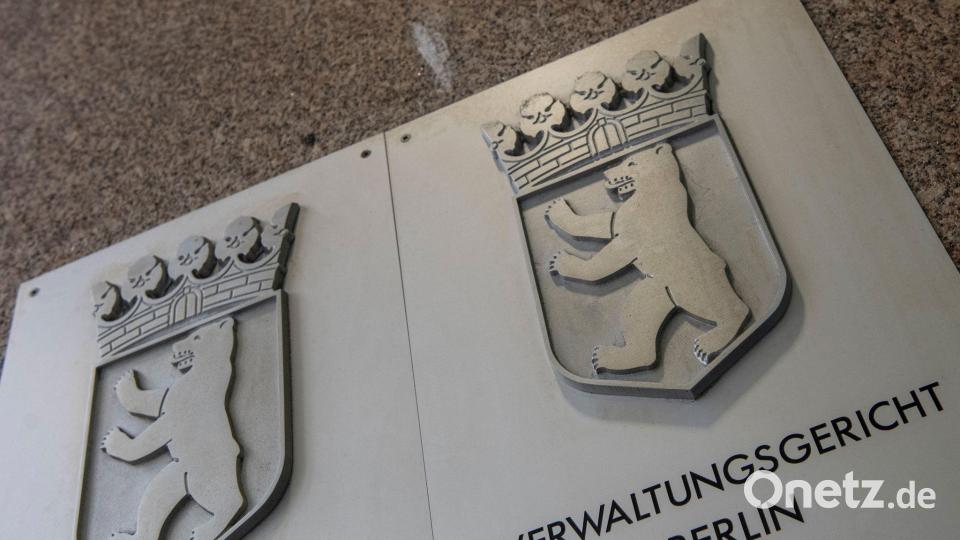 Das Verwaltungsgericht Berlin. (Symbolbild) Bild: Paul Zinken/dpa