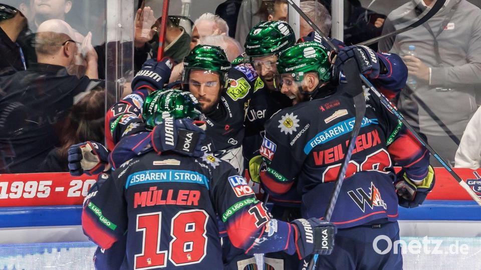 Berlin: DEL-Final-Kracher – Vikingstad trifft zum 3:1 und reißt die Eisbären mit Bild: Andreas Gora/dpa