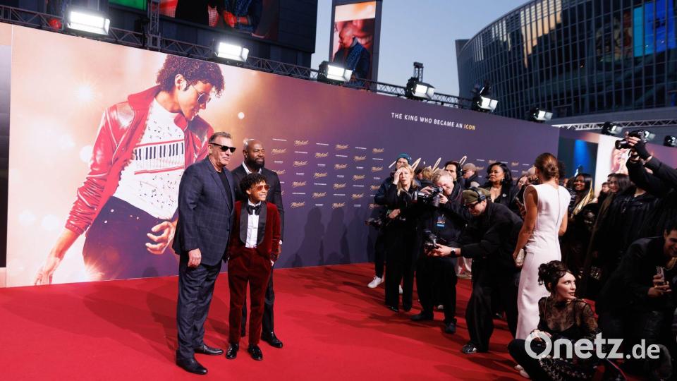 In Berlin feierte der Film „Michael“ über Michael Jackson seine internationale Premiere. (Archivbild) Bild: Carsten Koall/dpa