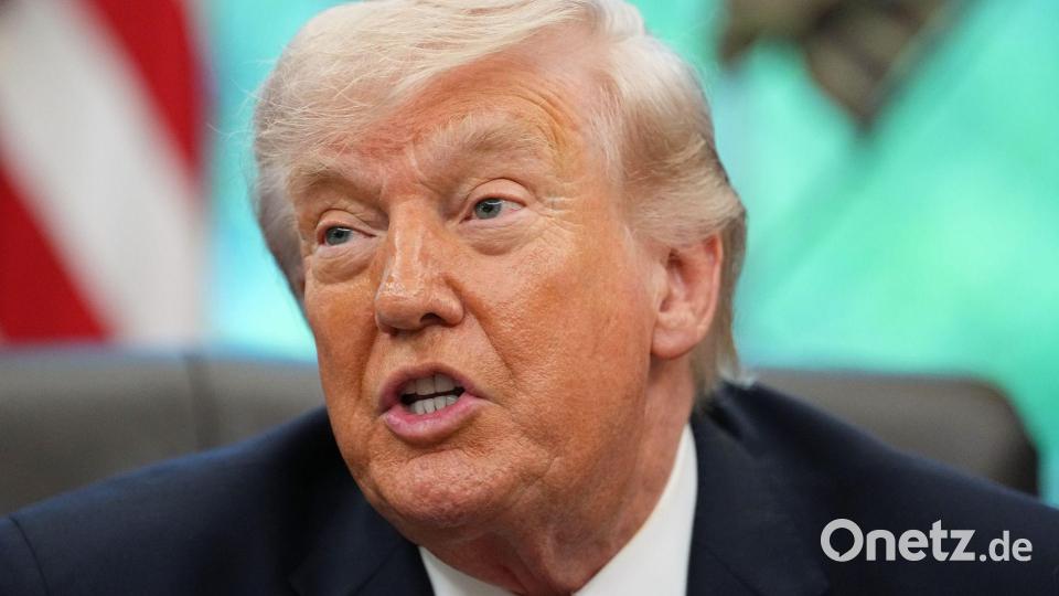 US-Präsident Trump erwägt eine Reduzierung der Truppen in Deutschland. Bild: Matt Rourke/AP/dpa
