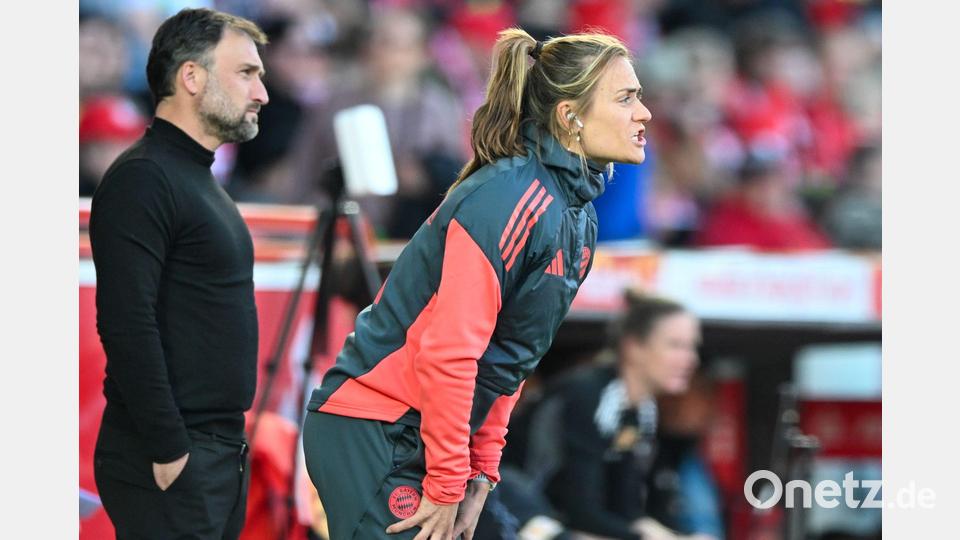 Rückt für den gesperrten Bayern-Trainer José Barcala in den Vordergrund: Clara Schöne. (Archvibild) Bild: Soeren Stache/dpa