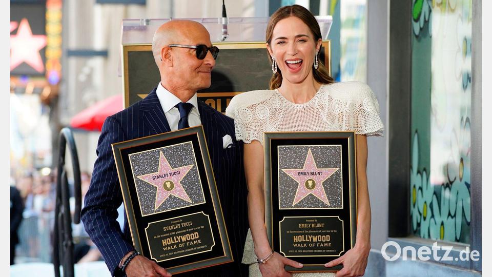 Doppelte Ehrungen auf dem „Walk of Fame“ sind selten. Bild: Jordan Strauss/Invision/AP/dpa