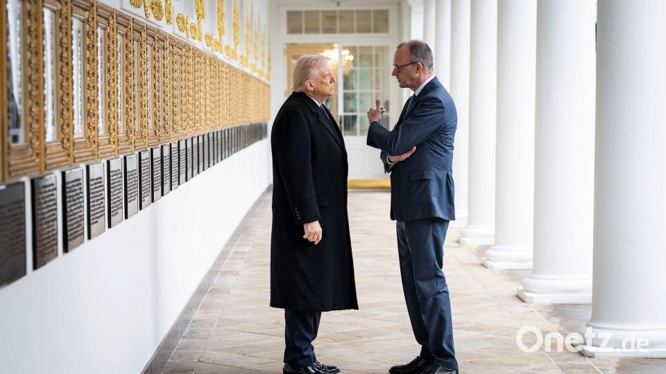 Das Verhältnis zwischen Merz und Trump verschlechtert sich. (Archivbild) Bild: Guido Bergmann/Presse- und Informationsamt der/dpa
