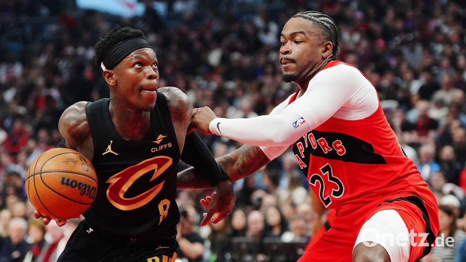 Dennis Schröder und die Cleveland Cavaliers müssen ebenfalls in ein Entscheidungsspiel. Bild: Frank Gunn/The Canadian Press/AP/dpa
