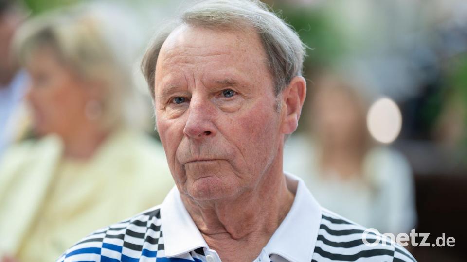 Berti Vogts ist mit 538 Partien Borussia Mönchengladbachs Rekordspieler. (Archivbild) Bild: Silas Stein/dpa