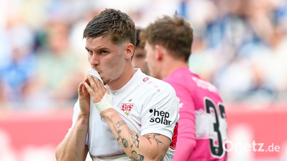 Frust bei Ramon Hendriks und beimv VfB Stuttgart. Bild: Uwe Anspach/dpa