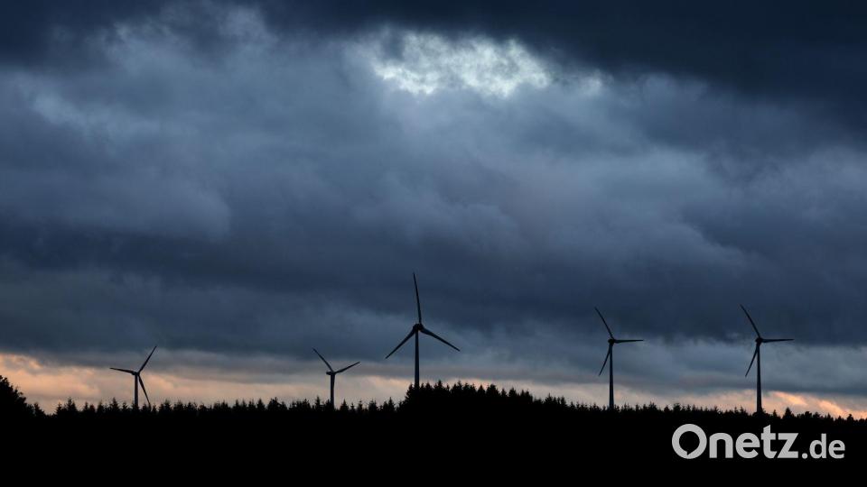 Windräder im Wald sorgten für Bürgerproteste. (Symbolbild) Bild: Karl-Josef Hildenbrand/dpa