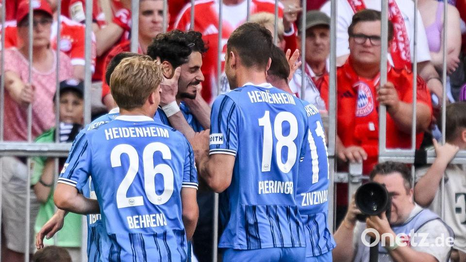 Heidenheim kämpft aufopferungsvoll um die letzte Chance. Bild: Harry Langer/dpa