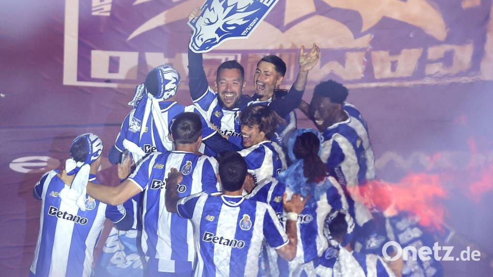 Der FC Porto sicherte sich vorzeitig seinen 31. Meistertitel. Bild: Miguel Angelo Pereira/AP/dpa