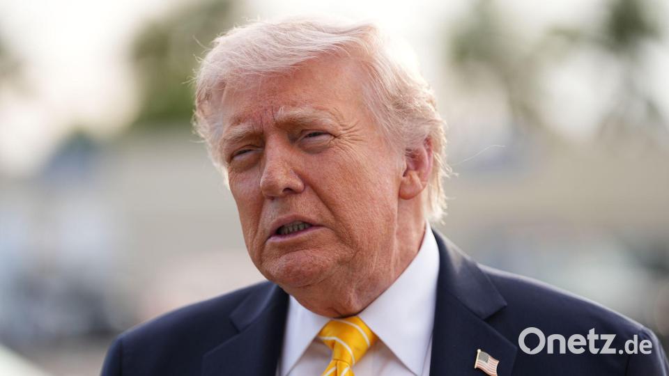 Trump ist wenig optimistisch, dass ein neuer Iran-Plan umsetzbar sein könnte. Bild: Matt Rourke/AP/dpa