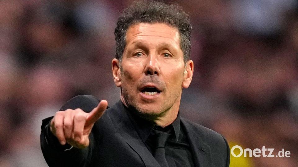 Geht Diego Simeone bald neue Wege? (Archivbild) Bild: Jose Breton/AP/dpa