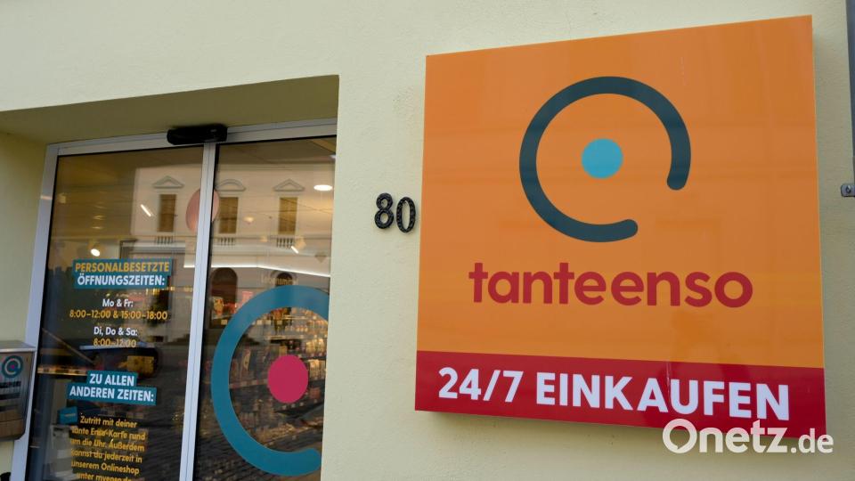 Tante Enso betreibt bereits zahlreiche Mini-Supermärkte in Deutschland, unter anderem in Wörlitz. (Archivbild) Bild: Heiko Rebsch/dpa