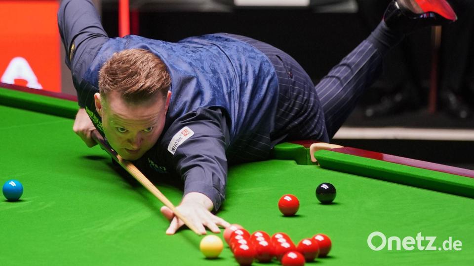 Shaun Murphy schrammte nur knapp an seinem zweiten WM-Titel vorbei. Bild: Ian Hodgson/AP/dpa