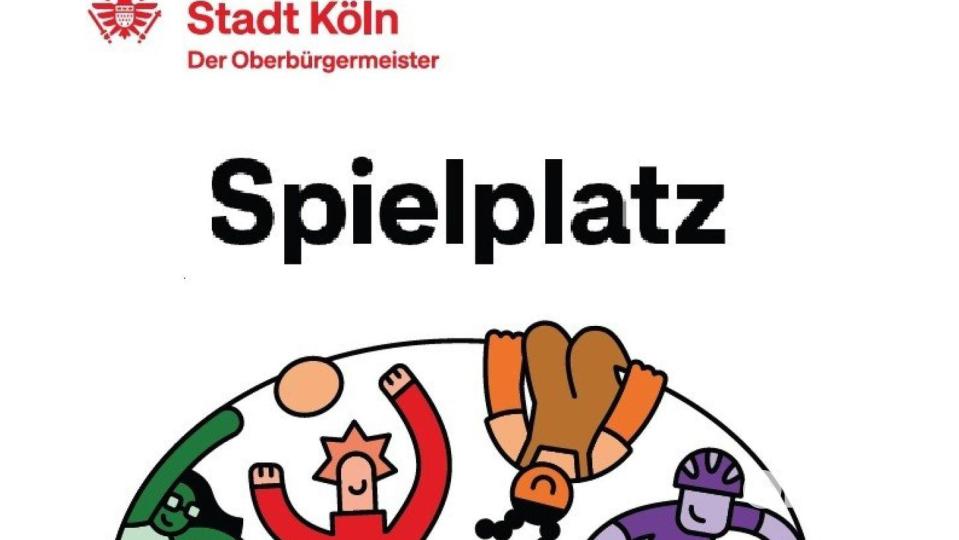 So soll das neue Spielplatz-Schild aussehen. (Handout) Bild: Petra Wallraff-Becker/Stadt Köln /dpa